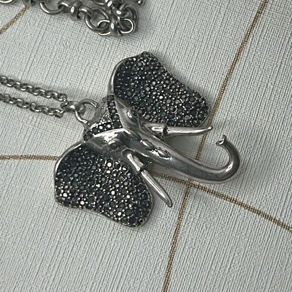 Lucky Brand Elephant Necklace - Picture 2 of 6